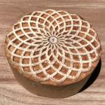 Mandala Flower Wooden Printing Block | Hand-Carved Round Stamp for Fabric, Clay & Crafts | Indian Wood Stamp | Boho Textile Design