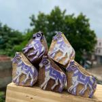 Horse Wooden Block Prints Pack of 5 Block Paper & Fabric Print Stamp Handmade Sheesham Wooden Block Print Stamp
