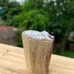 Floral Wood Block Stamp – Set of 5 Block Paper & Fabric Print Stamp