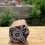 Hand-Carved Wooden Leaf & Floral Block Prints Handmade Block Paper, Fabric Print Stamp